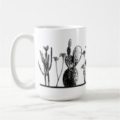 Minimalistische Cactus Koffiemok (Links)