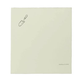 Minimalistische cadeau voor botanische tuinen leze notitieblok