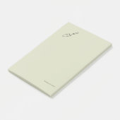 Minimalistische cadeau voor botanische tuinen leze post-it® notes (Schuin)