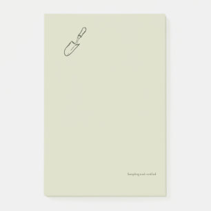 Minimalistische cadeau voor botanische tuinen leze post-it® notes