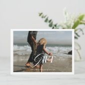 Minimalistische cadeaubon voor moderne fotografie (Staand voorkant)