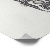 Minimalistische  camera poster (Hoek)