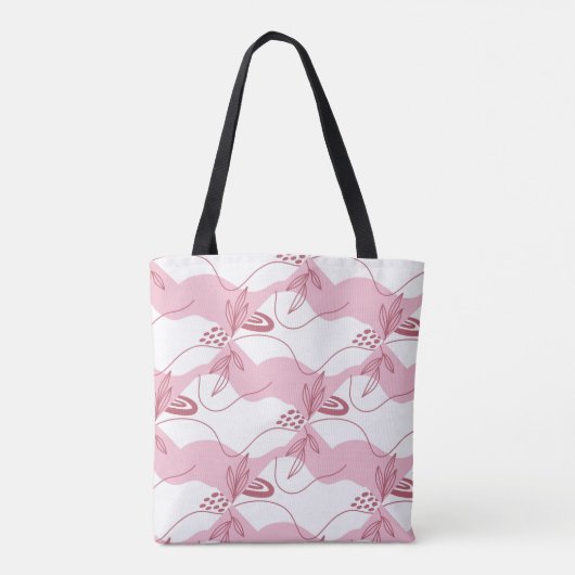 Minimalistische Canvas tas patroonpatroon (Achterkant)