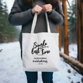 Minimalistische Canvas tas van de Bachelorette Par