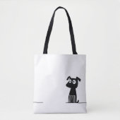 Minimalistische Canvas tas van Pet Lover (Voorkant)