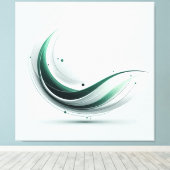 Minimalistische canvas wandkunst afdruk (Insitu (Houten vloer))