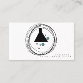 Minimalistische Car Wash Interieur Designer Logo Visitekaartje (Voorkant)