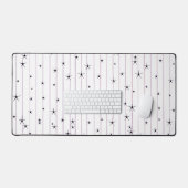 Minimalistische Celestial Stars Bureaumat (Keyboard & Muis)