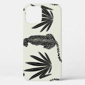 Minimalistische cheetah illustratie Case-Mate iPhone case (Achterkant)