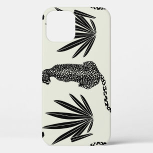Minimalistische cheetah illustratie  Case-Mate iPhone case