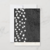 Minimalistische Cherry Blossom Flowers Baby shower Bedankkaart (Achterkant)