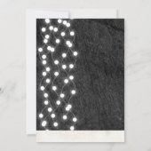 Minimalistische Cherry Blossom Flowers Baby shower Kaart (Achterkant)