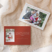 Minimalistische Chic Familie 2 Foto | Kaart voor K