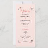 Minimalistische chique esthetische elegante huweli (Voorkant)