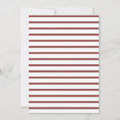 Minimalistische chique foto Bewaar de datum | Bour Save The Date (Achterkant)
