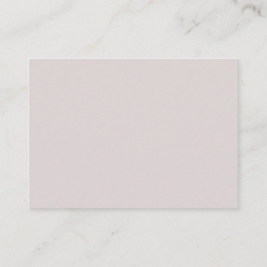 Minimalistische chique gouden blush bruiloft hotel informatiekaartje (Achterkant)