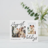 Minimalistische chique vakantie Kaart (Staand voorkant)