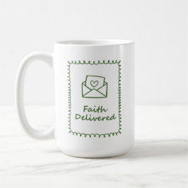 Minimalistische Christelijke Inspiratiebrief Ontwe Koffiemok