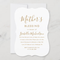 Minimalistische Christelijke Moeder Zegen Partij