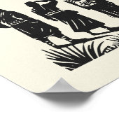 Minimalistische Christelijke muurkunst – Bijbelver Poster (Hoek)