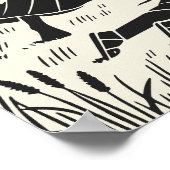 Minimalistische Christelijke muurkunst – Bijbelver Poster (Hoek)