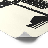 Minimalistische Christelijke muurkunst – Bijbelver Poster (Hoek)