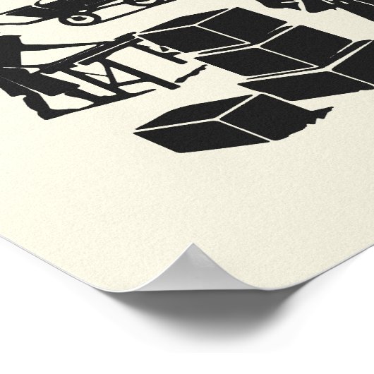 Minimalistische Christelijke muurkunst – Bijbelver Poster (Hoek)