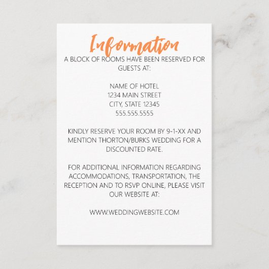 Minimalistische Chrysanthemum Trouwbehuizing Kaart (Voorkant)