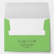 Minimalistische Clover A7-envelop