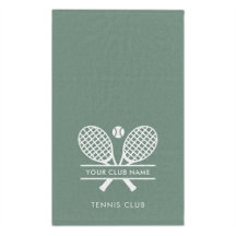 Minimalistische clubnaam Tennis Team Custom