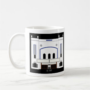 Minimalistische Columbia Theatre Coffee Mok