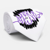 minimalistische coverdesign "Aggressor" collectie Stropdas (Opgerold)