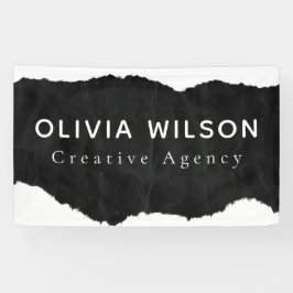 Minimalistische creatieve agentuur moderne bedrijf spandoek