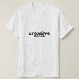 Minimalistische Creatieve Geesten Typografie - Mod T-shirt