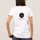 Minimalistische Crest Logo Personeel T-Shirt (Achterkant)