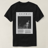 Minimalistische cryptids Goatman T-shirt (Design voorkant)