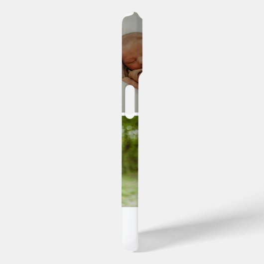 Minimalistische Custom Family 4 Fotocollage Case-Mate iPhone Case (Achterkant / Rechts)