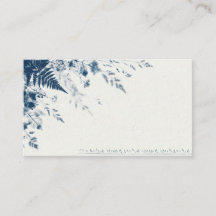 Minimalistische Cyanotype van Geperste Varens
