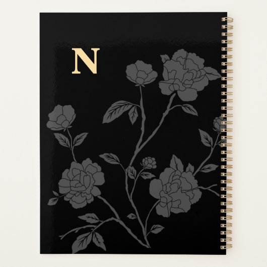 Minimalistische dagelijkse planner - elegant en gr (Achterkant)