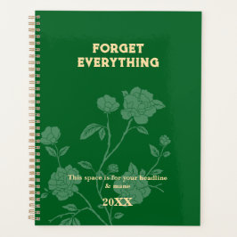 Minimalistische dagelijkse planner - elegant en gr