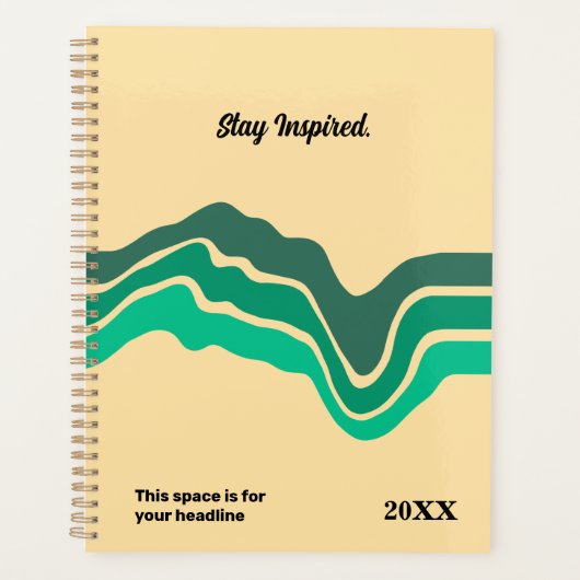 Minimalistische Daily Planner – Elegant & Flow (Voorkant)