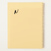 Minimalistische Daily Planner – Elegant & Flow (Achterkant)