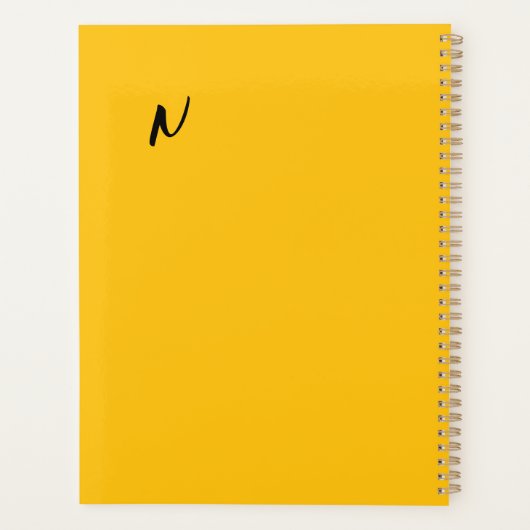 Minimalistische Daily Planner – Elegant & Flow (Achterkant)