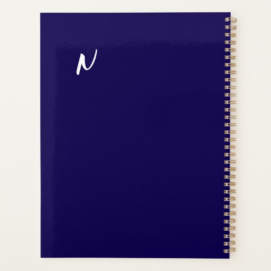 Minimalistische Daily Planner – Elegant & Flow (Achterkant)