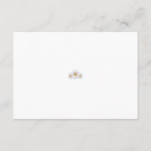 Minimalistische daisy details kaart (Achterkant)