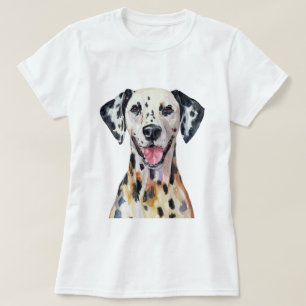 Minimalistische Dalmatische Hond geïnspireerd T-shirt
