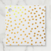 Minimalistische Dalmatische Vlekken Eenvoudig Mode Bedankjes Labels (Voorkant)