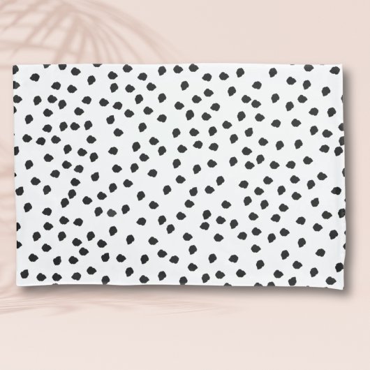Minimalistische Dalmatische Vlekken Eenvoudig Mode Kussensloop