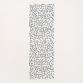 Minimalistische Dalmatische Vlekken Eenvoudig Mode Yogamat (Voorkant)