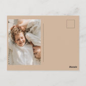 Minimalistische dankbare + gezegende Thanksgiving  Briefkaart (Achterkant)